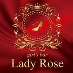 ガールズバー Lady Rose（レディローズ）のロゴ